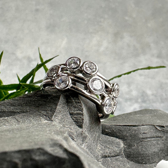 Ring Miriam Clear - Sterling Silver - VIAMAJA.DK