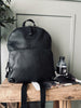 Rygsæk – Black leather