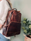 Rygsæk Brown leather - VIAMAJA.DK