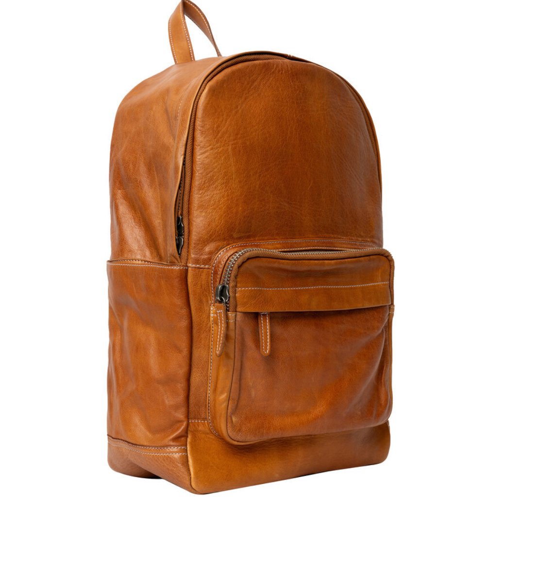 Rygsæk Cognac leather - VIAMAJA.DK