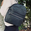Rygsæk Daily - Black leather