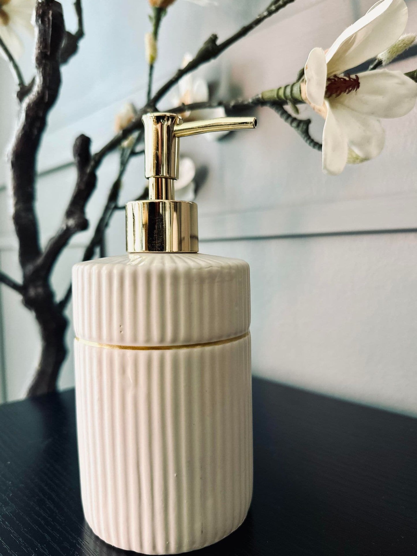 Sæbedispenser - White Luna - VIAMAJA.DK