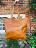 Shopper BIG BUFFALO – Cognac bøffellæder