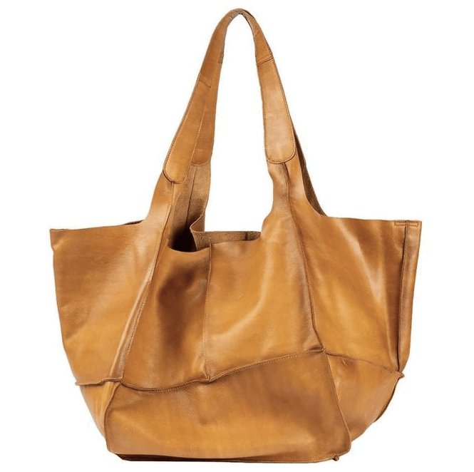 Shopper BIG LOMA - Cognac - VIAMAJA.DK