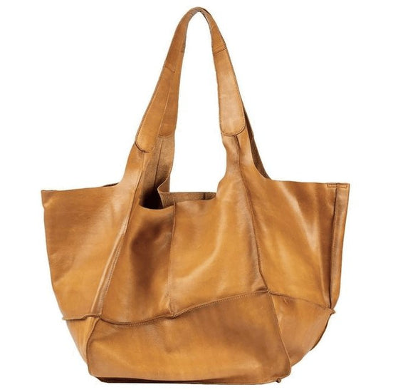 Shopper BIG LOMA - Cognac - VIAMAJA.DK