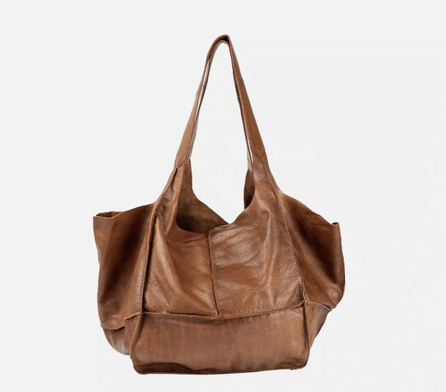 Shopper BIG LOMA - Walnut - VIAMAJA.DK