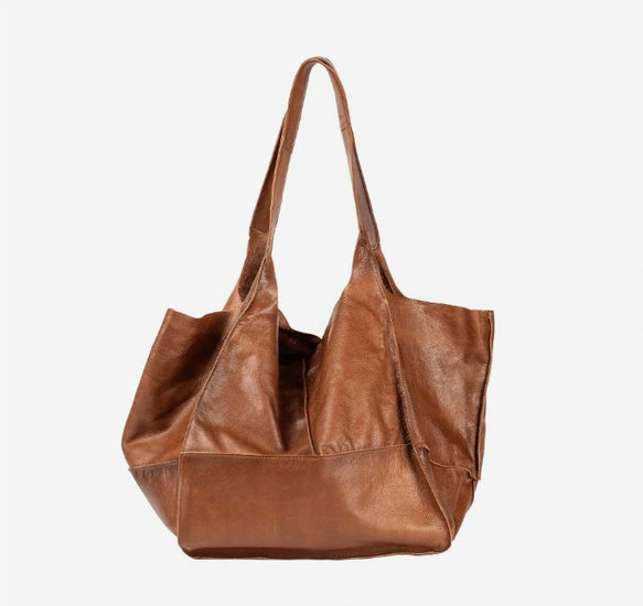 Shopper BIG LOMA - Walnut - VIAMAJA.DK