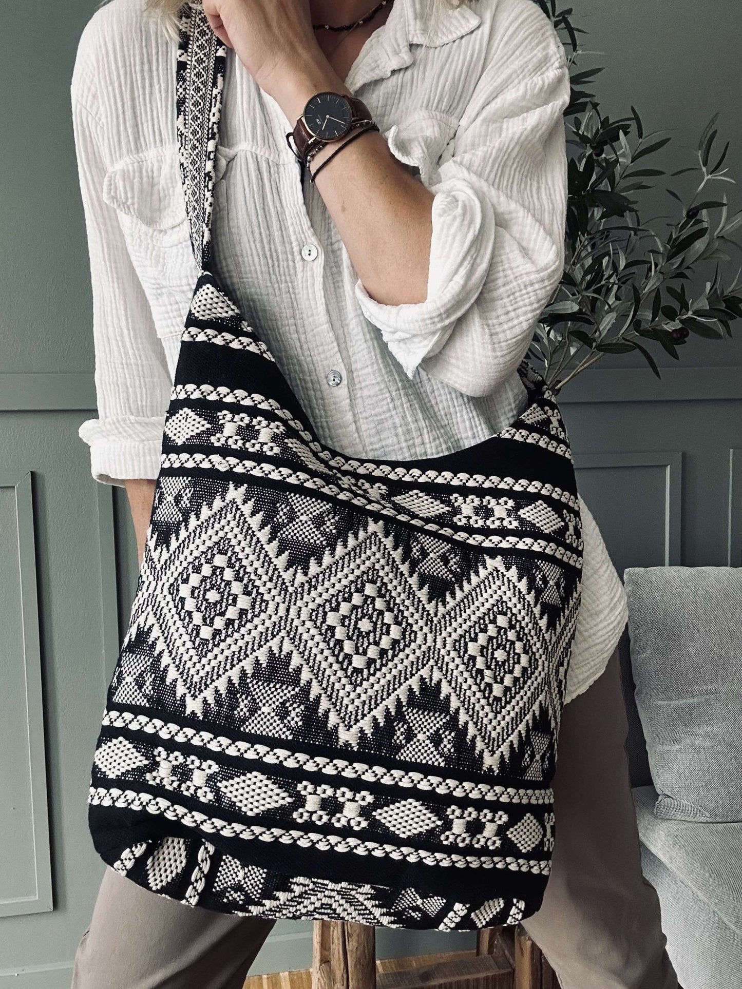Shopper Black boheme - VIAMAJA.DK