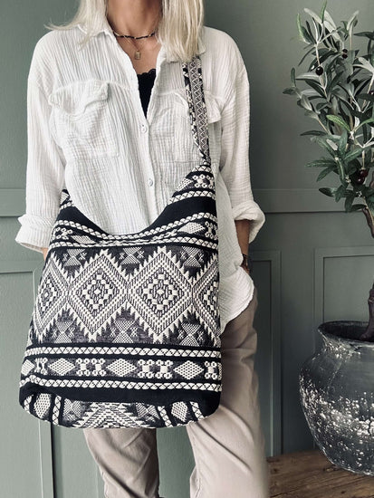 Shopper Black boheme - VIAMAJA.DK