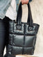 Shopper - BLACK MUST i blød lammeskind - VIAMAJA.DK