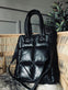 Shopper - BLACK MUST i blød lammeskind - VIAMAJA.DK