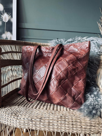 Shopper – Brown - VIAMAJA.DK