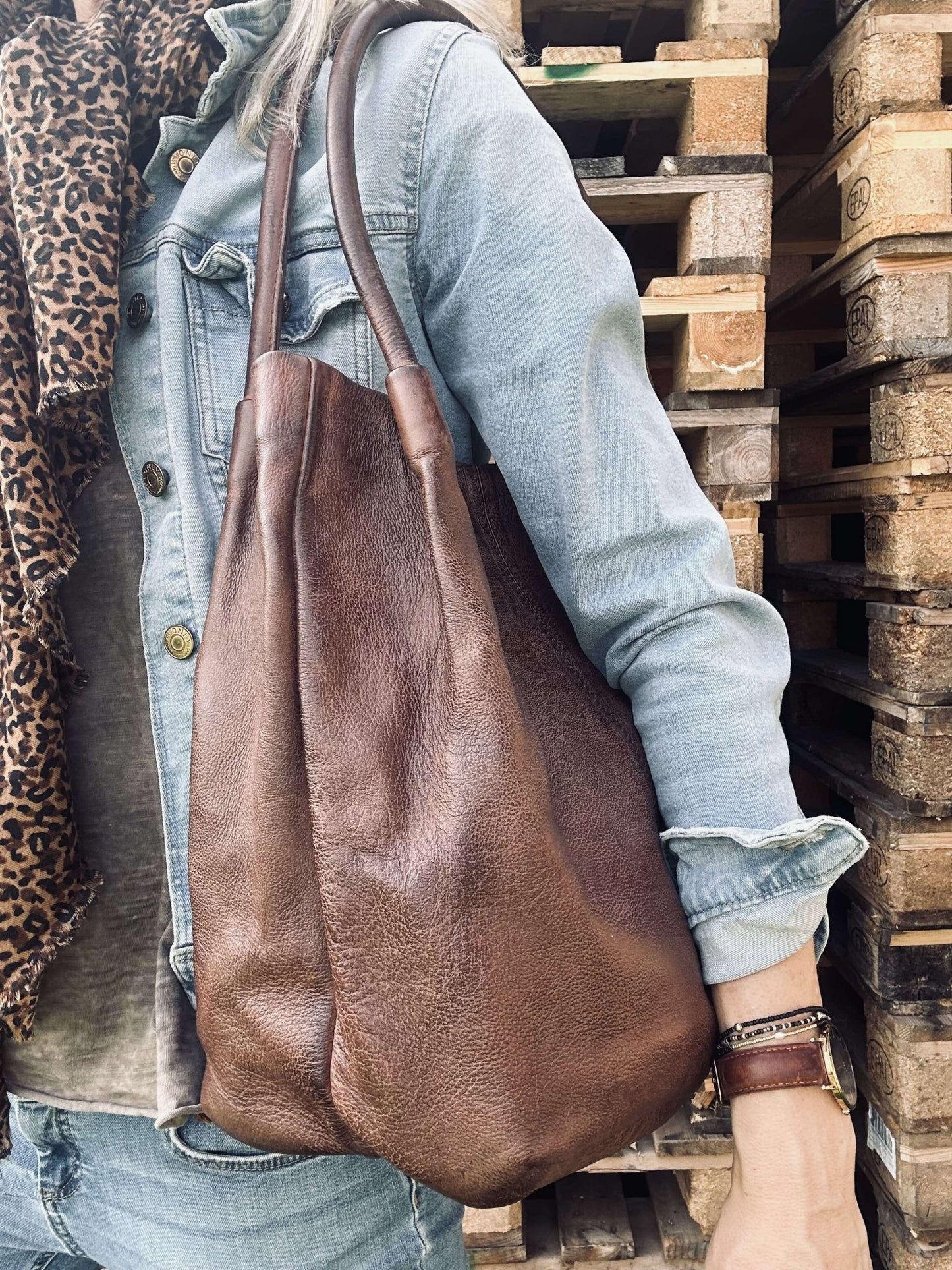 Shopper Helena – Brandy - VIAMAJA.DK