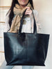 Shopper Jessie black leather – Letvægt