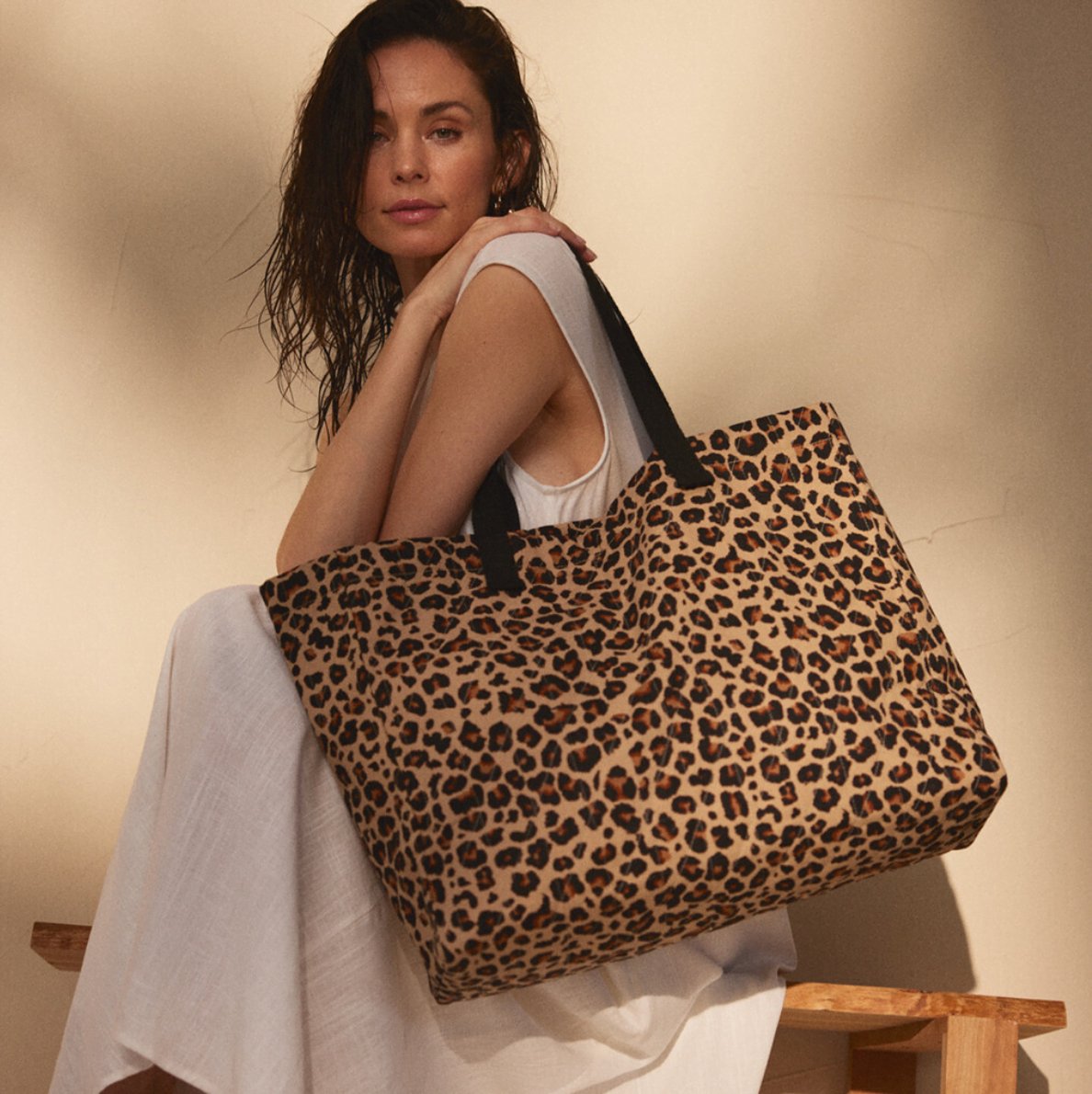Shopper Leopard - VIAMAJA.DK