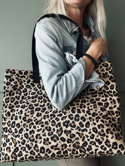Shopper Leopard - VIAMAJA.DK