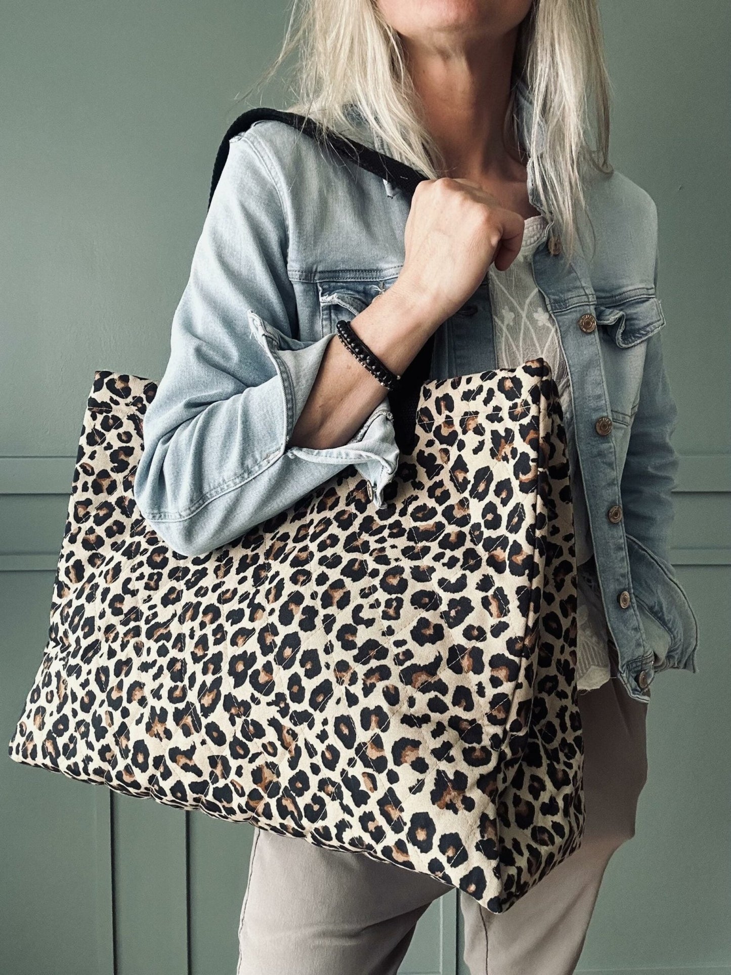 Shopper Leopard - VIAMAJA.DK