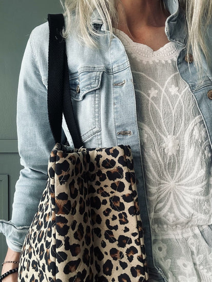 Shopper Leopard - VIAMAJA.DK