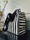 Shopper STRIBE Canvas Small - VIAMAJA.DK