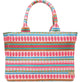 Shopper Summer deluxe - Pink color - VIAMAJA.DK