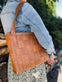 Shopper VERO FLET – Cognac - VIAMAJA.DK