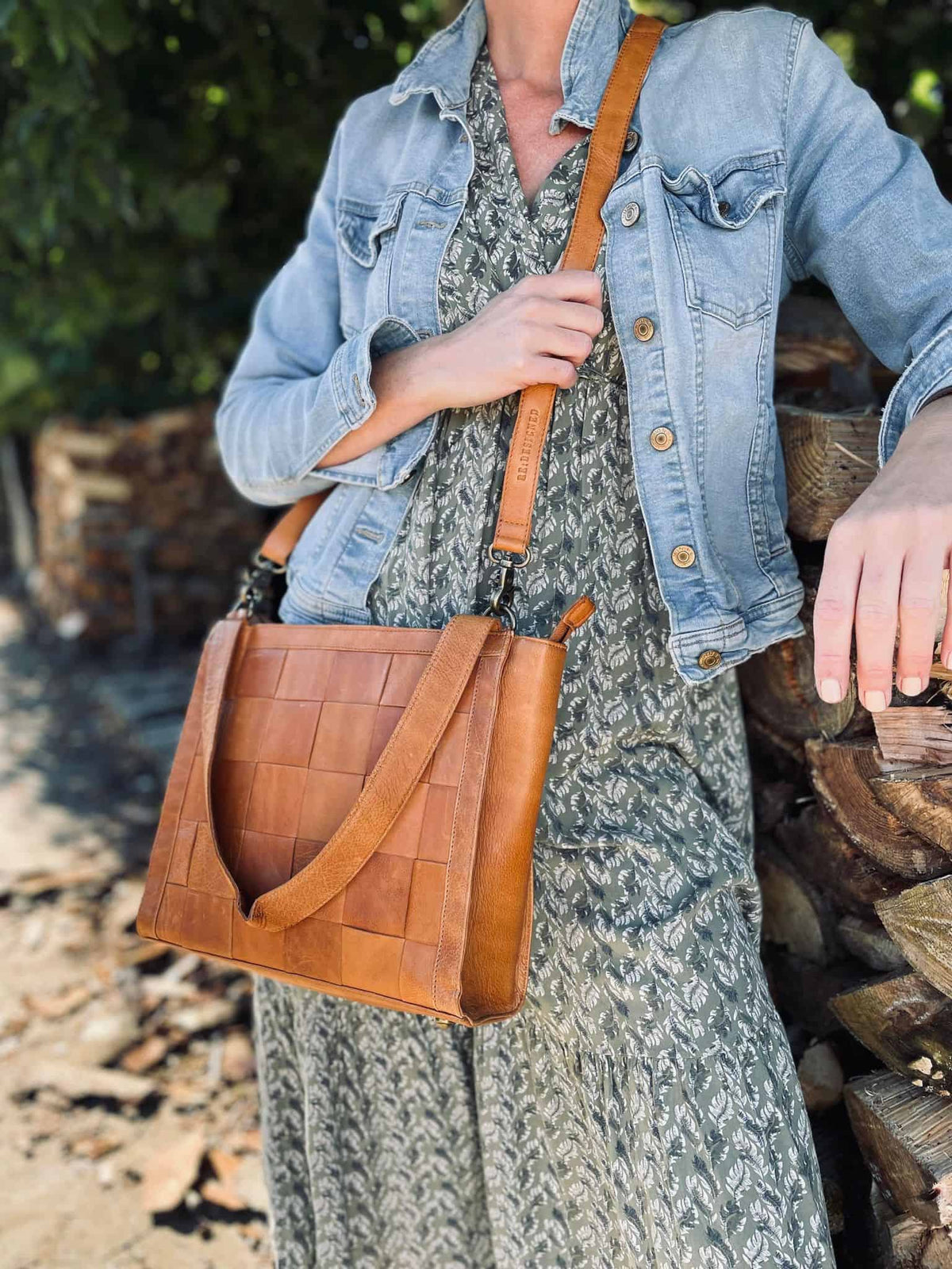 Shopper VERO FLET – Cognac - VIAMAJA.DK