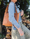 Shopper VERO FLET – Cognac - VIAMAJA.DK