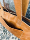 Shopper XL OLINE Cognac – Bøffellæder - VIAMAJA.DK