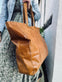 Shopper XL OLINE Cognac – Bøffellæder - VIAMAJA.DK