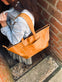 Shopper XL OLINE Cognac – Bøffellæder - VIAMAJA.DK