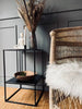 Sidebord / sengebord med hylde
