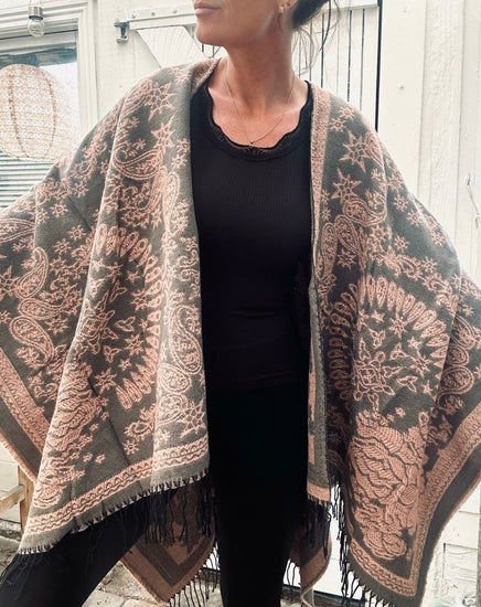 Sjal Dusty Rose - VIAMAJA.DK