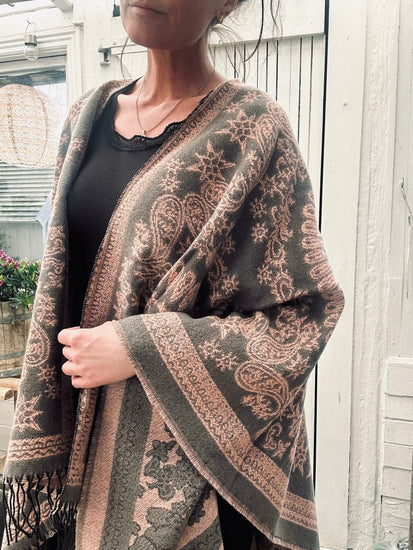 Sjal Dusty Rose - VIAMAJA.DK