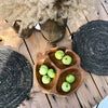 Skål med rum i Teak
