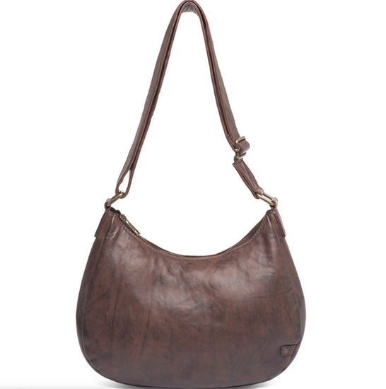 Skuldertaske ELSA – Winter brown - VIAMAJA.DK