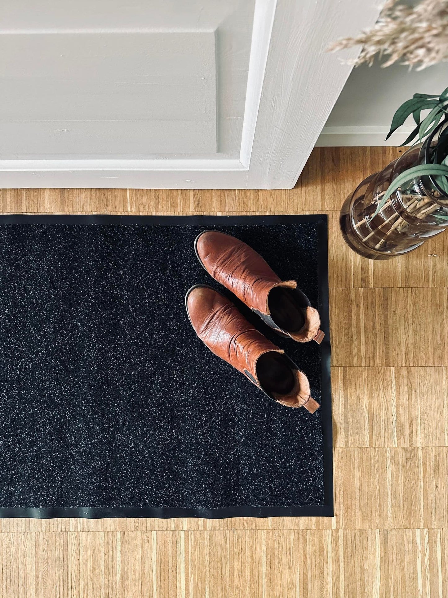 Smudsmåtte 60×90 Sort - VIAMAJA.DK