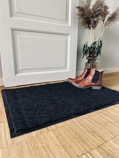 Smudsmåtte 60×90 Sort - VIAMAJA.DK