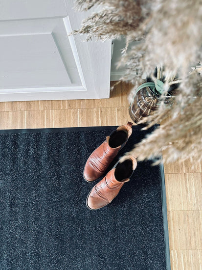 Smudsmåtte 80×120 Sort - VIAMAJA.DK