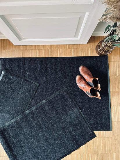 Smudsmåtte 80×120 Sort - VIAMAJA.DK