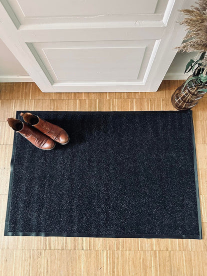 Smudsmåtte 80×120 Sort - VIAMAJA.DK