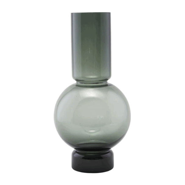 Smuk Vase, Bubble i Grå/Blå - Høj - VIAMAJA