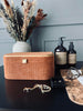 Smykkebox - Rust med guld