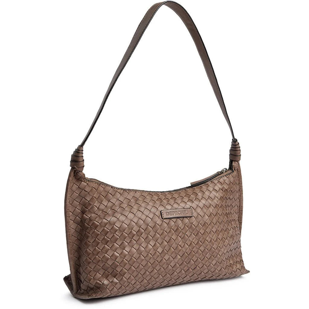 Skuldertaske Sofya - Dark Taupe