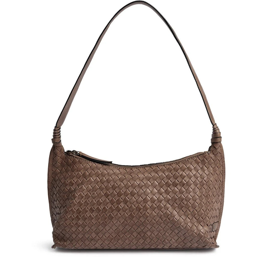 Skuldertaske Sofya - Dark Taupe