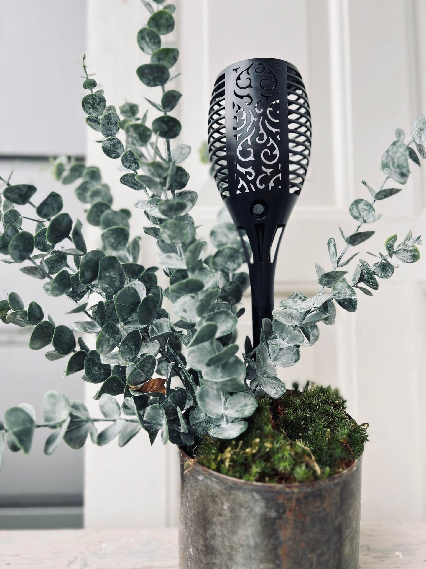 Solcelle fakkel Ekstra lystid - H 58cm - VIAMAJA.DK