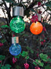 Solcelle LED pære med ophæng - 3 stk COLOR