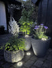 Solcelle spotlys stonelook - 4 stk