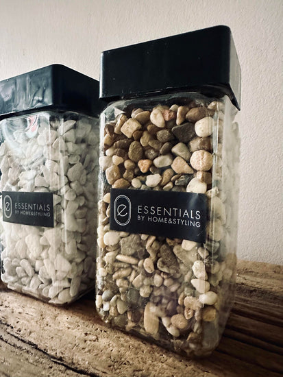 Sten til dekoration 550 ml - Stone Natur mix - VIAMAJA.DK