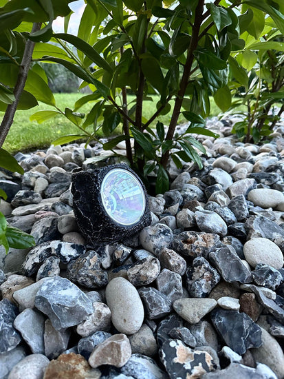 Stone med solceller - Sort - VIAMAJA.DK