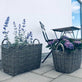 Stor plantekurv i rattan - VIAMAJA